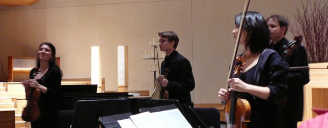 The Adagio for String Quartet receives a fantastic performance as the NYCC kicks of its 10th year.